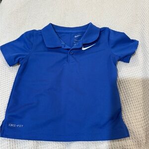Nike Kids Blue Dri-FIT Polo Shirt
